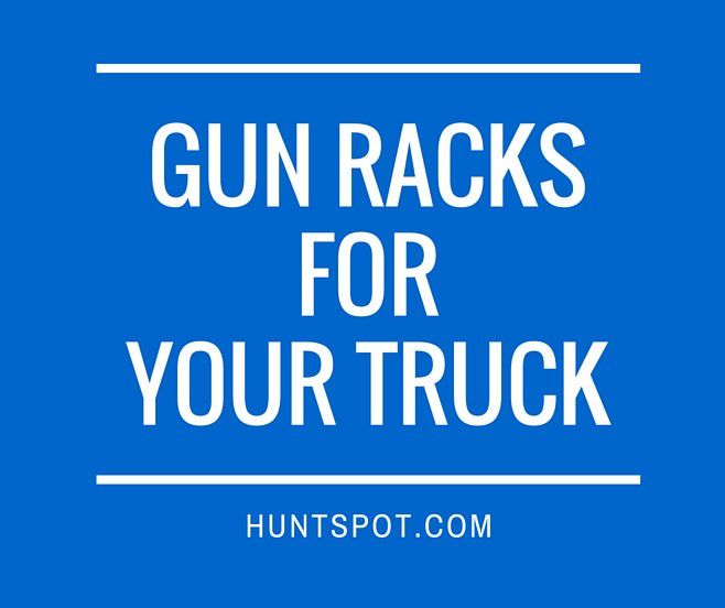 gun rack for trucks