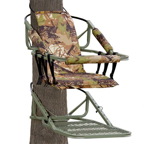 Best Choice Products Hunting Deer Bow Game Hunt Portable Tree Stand Climber W/Harness