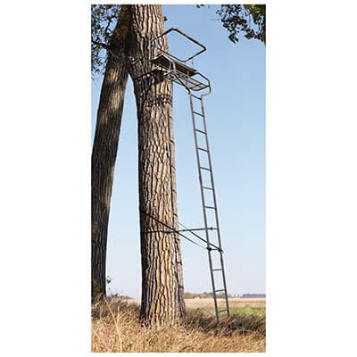 Sniper Deluxe 2-man Ladder Tree Stand 18'