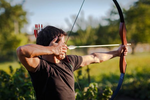 preseason archery practice