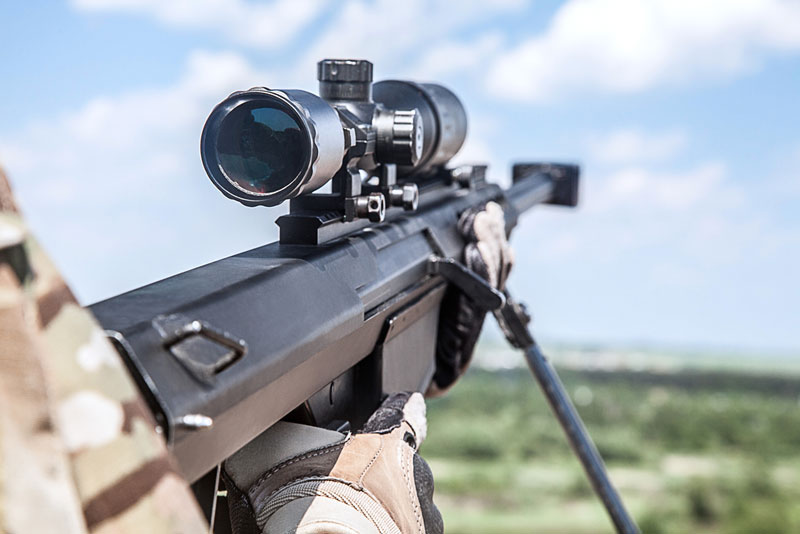 best mil dot scope under 500