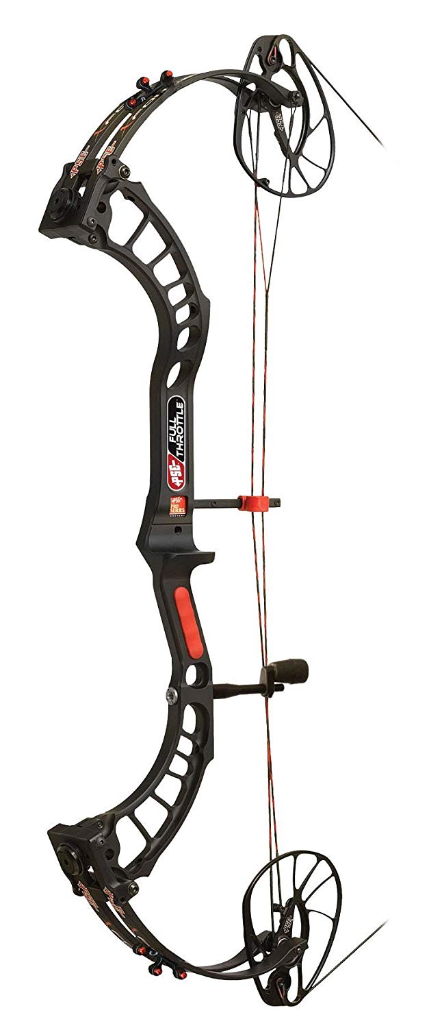 PSE Archery, Full Throttle Compound Bow, Black, Right Hand