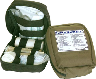 Elite First Aid Tactical Trauma Kit FA142 OD Green