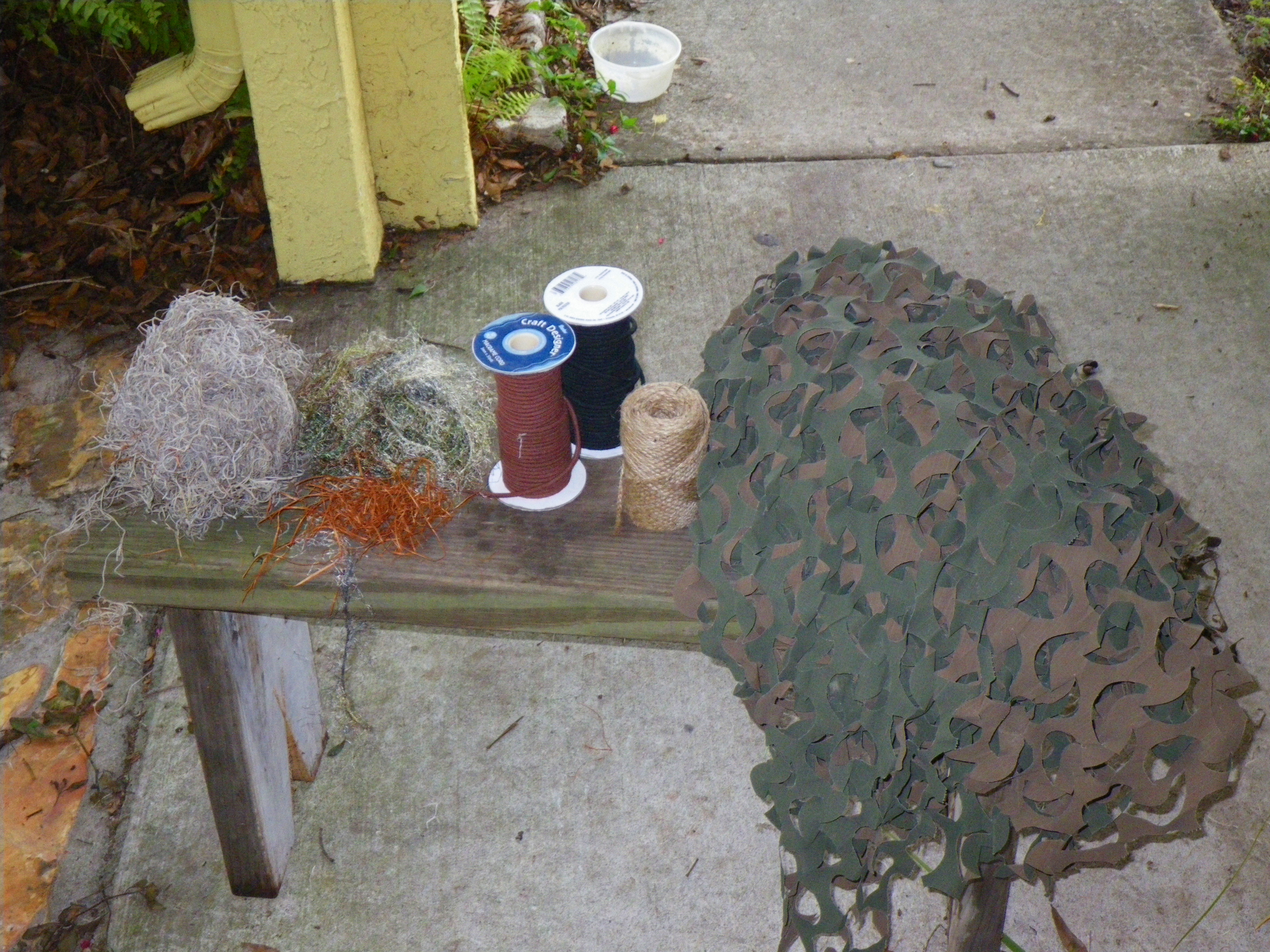 Materials For Ghillie Suit